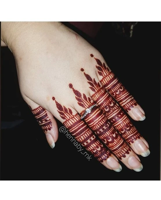 Back Finger Fingers Designs